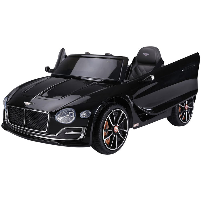 Thrilling Electric Ride-on Car - LEDs, Music, Parental Remote, Black