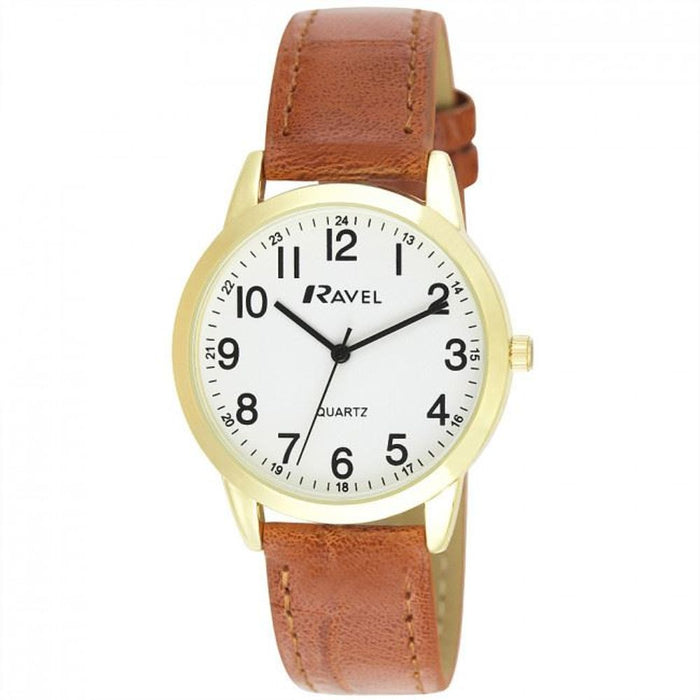 Ravel Classic Leather Strap Watch - R0132.25.1