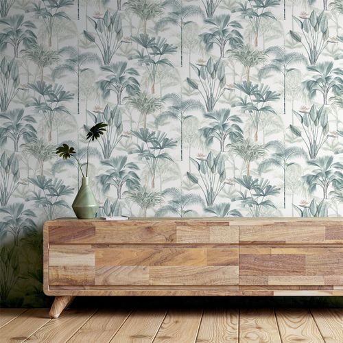 King Palm Green sw12 wallpaper