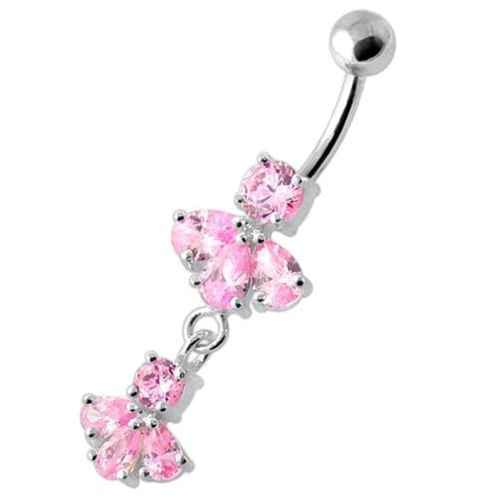 Fancy Jeweled Navel Belly Ring 