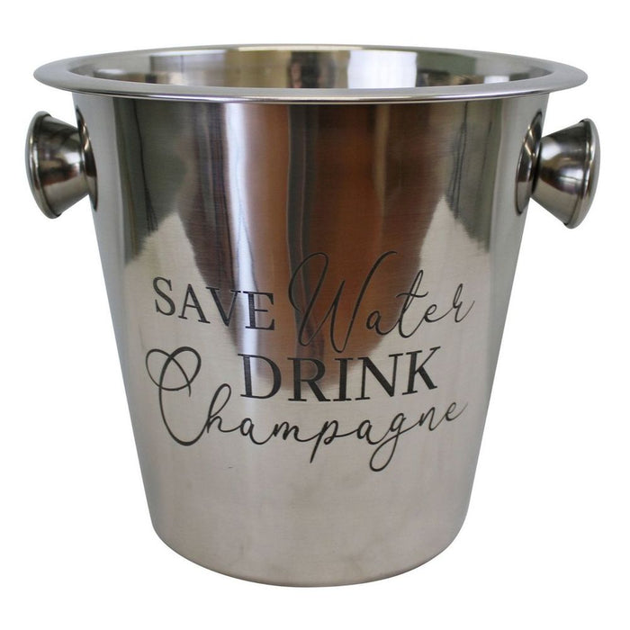 Premium Stainless Steel Champagne Bucket - High-Quality, Stylish Design, Perfect for Celebrations