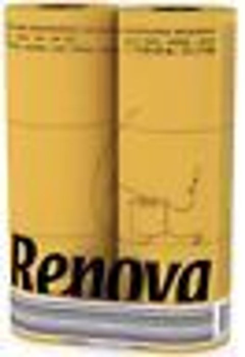 Renova 24 Rolls 3 Ply Soft Colour Toilet Loo Bathroom Tissue Paper Rolls