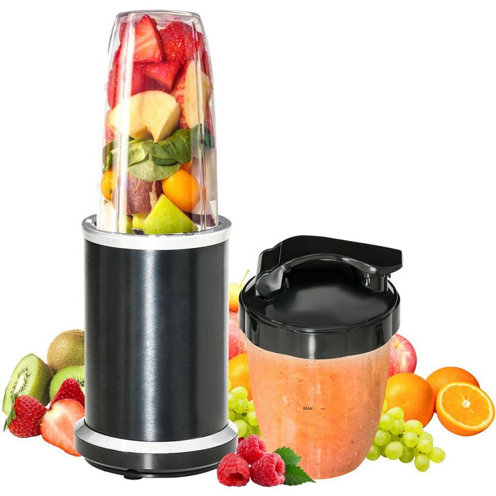 High-Speed Countertop Blender 1000W - Smoothie Maker with 0.7L & 0.35L Mixing Cups