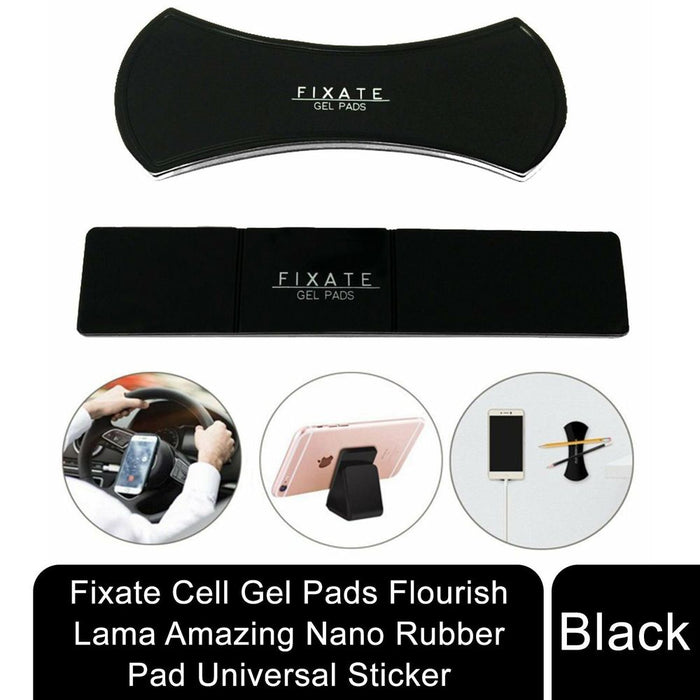 Fixate Cell Gel Pads Flourish Rubber Pad Sticker - Universal and Amazing Nano - Multi-Purpose Holder