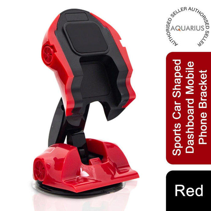 Adjustable Sports Car Phone Bracket - Red