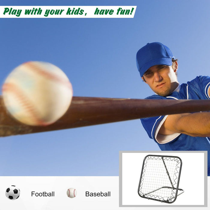 Pro Rebounder Net Goal | Football, Baseball | HOMCOM