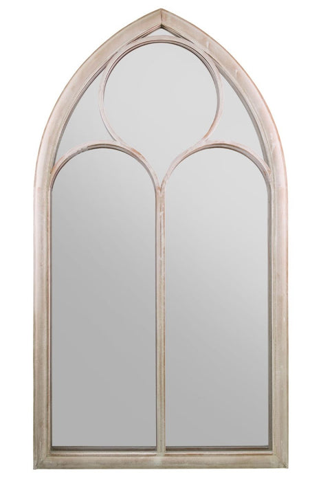 Somerley Chapel Arch Garden Mirror - High-Quality, Attention-Grabbing Outdoor Décor Solution with Reflective Excellence!