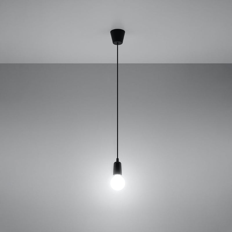 PVC Pendant Lamp: Diego Modern Design, E27 Socket