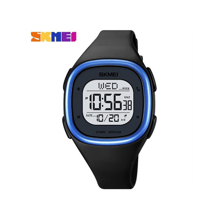 Skmei Mens & Ladies Waterproof Multifunction Digital Watches - Assorted Colors & Models - Rubber Strap - 3Atm Water Resistant