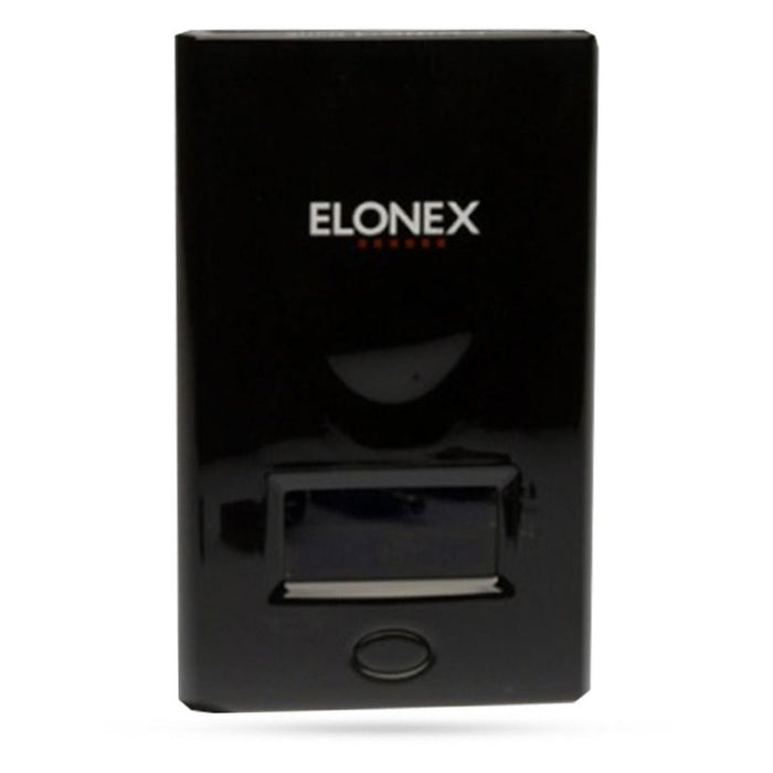 Powerful ELONEX PowerBank 6000mAh with Smart LED Display for Mobile Phone, Black