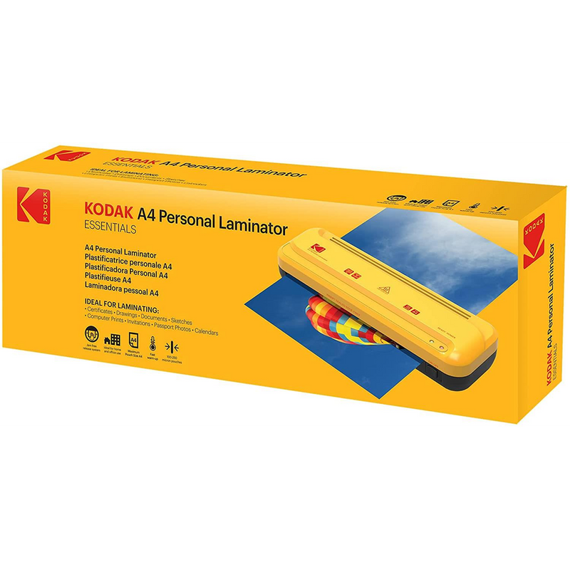 KODAK Laminator, Yellow/Black, A4 - Professional Quality