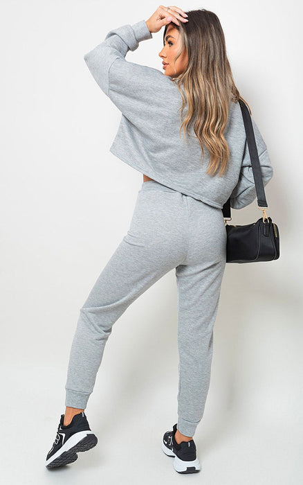 Luxurious Sweatshirt & Jogger Loungewear Set