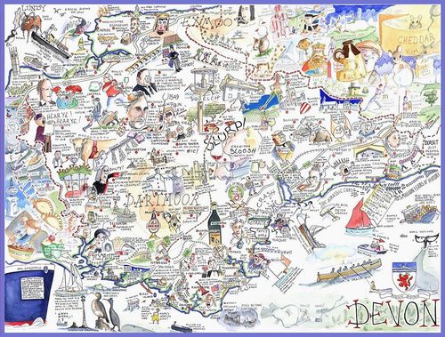 Devon - Tim Bulmer 1000 piece Jigsaw Puzzle