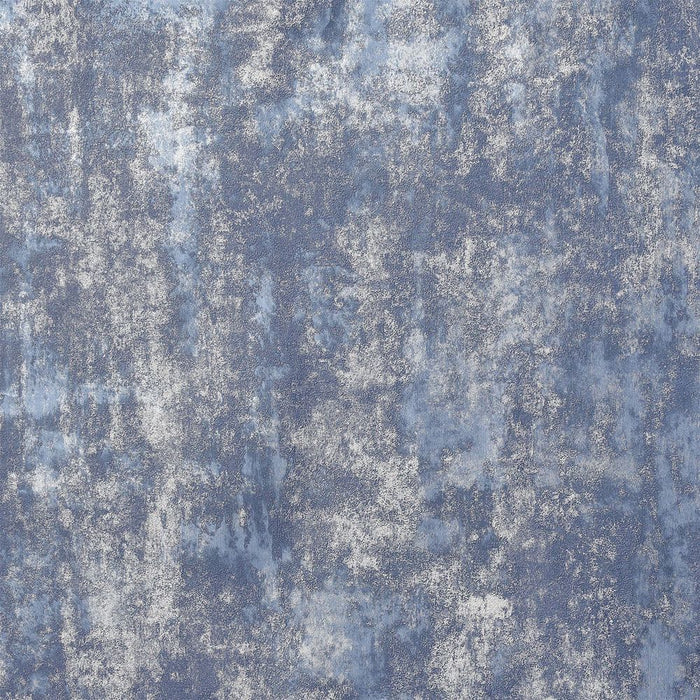 Premium Stone Textured Navy/Silver Wallpaper 12 ft - High Quality & Attention to Detail