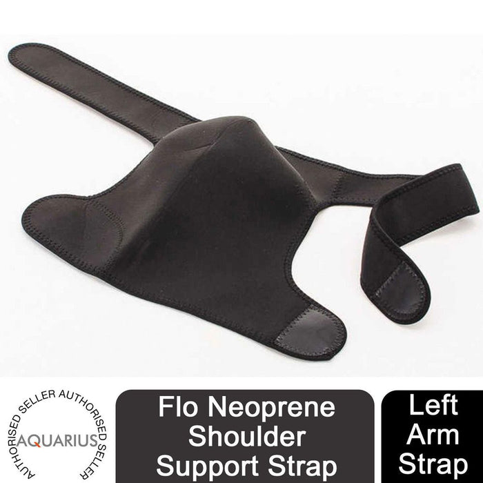 Flo Neoprene Shoulder Support Strap Or Copper Unisex Relief Compression Sleeve