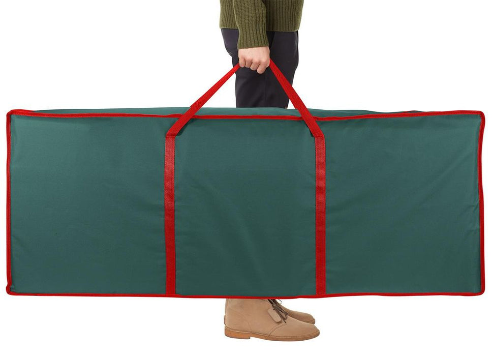 VINSANI XMAS GREEN FABRIC STORAGE BAG 1010038