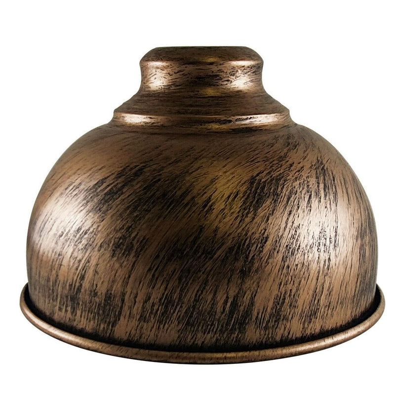 Easy Fit Pendant Light Shade 21cm Metal Curvy Lampshade Wall Lamp / Ceiling Lamp