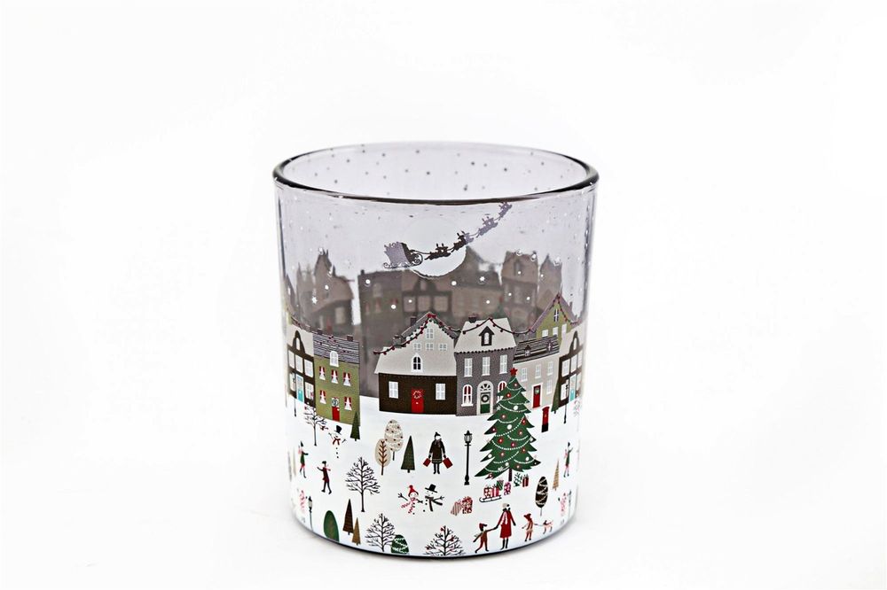 Stunning Christmas Market Themed Tealight Holder