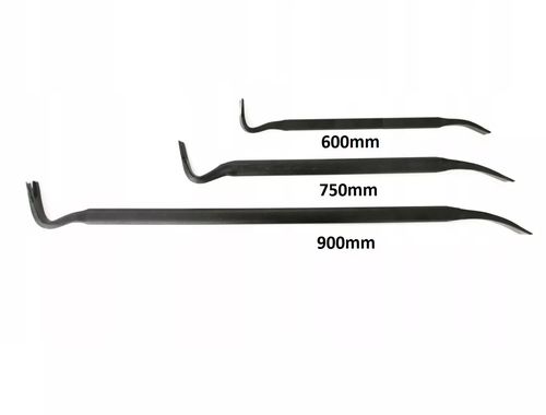 WRECKING CROW BAR STEEL PRY NAIL PULLER REMOVER TOOL 24" 30" 36" / 600 750 900mm