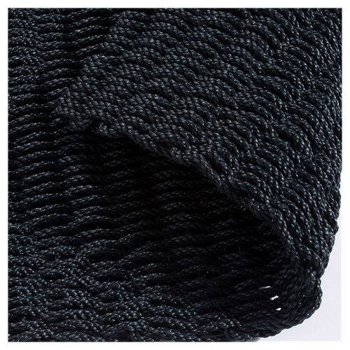 Didsbury Braided Polypropylene 45x75cm Navy Doormat