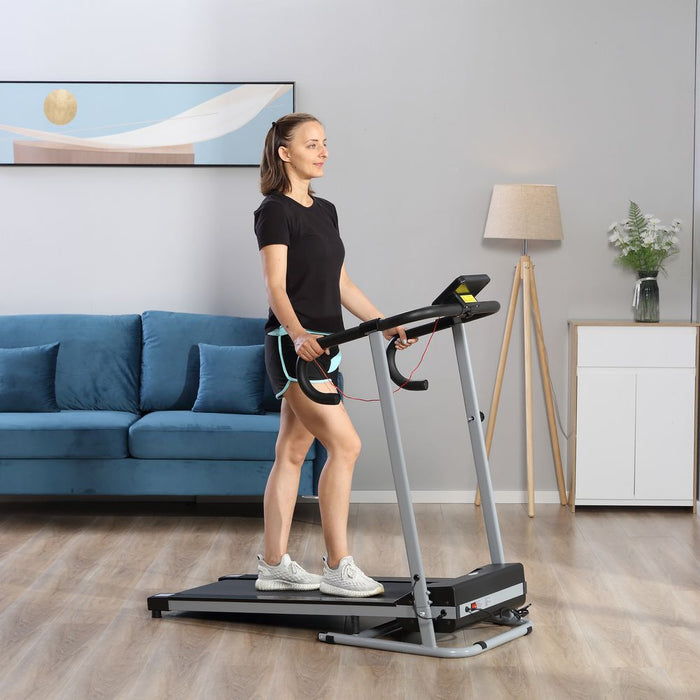 Ultimate Fitness Solution: 1.25HP Electric Treadmill! Foldable, Durable, High Quality. Stay Fit at Home with HOMCOM.