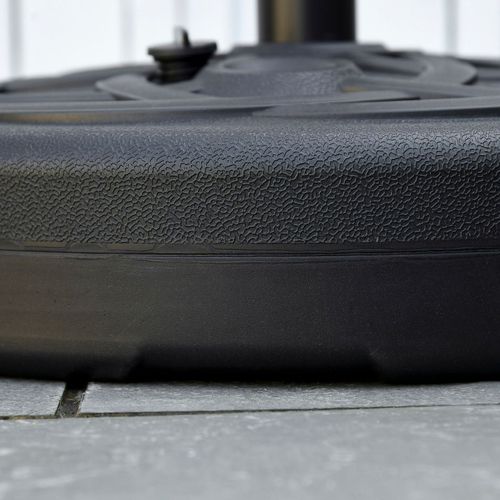 Garden Parasol Base Outdoor Market Umbrella Stand 25kg Water or 35kg Sand Filled