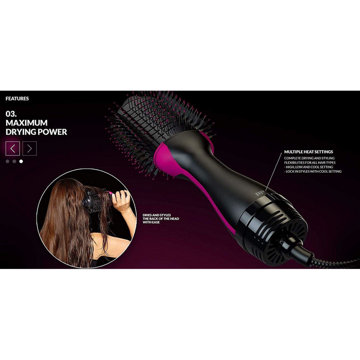 REVLON Pro Salon One Step Hair Dryer Volumizer - Fast, Frizz-Free Volume & Brilliant Shine