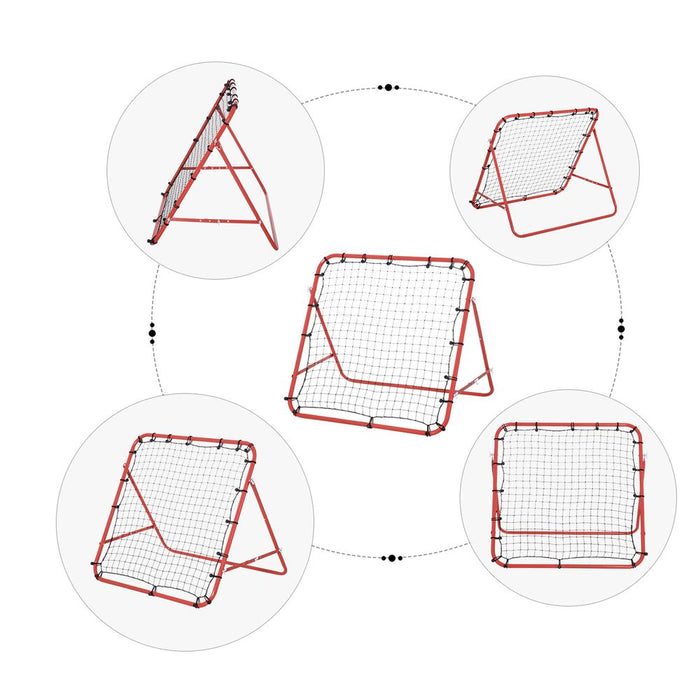 Pro Rebounder Net: Boost Skills & Confidence | Baseball Soccer Training | High-Quality HOMCOM