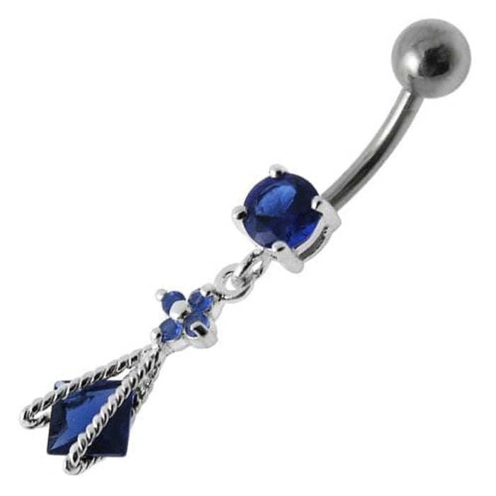 Fancy  Dangling Navel Body Jewelry Ring