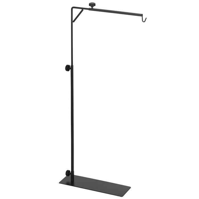 PawHut Reptile Lamp Stand: Adjustable Height, Stable Base, Versatile for Lizards & Snakes