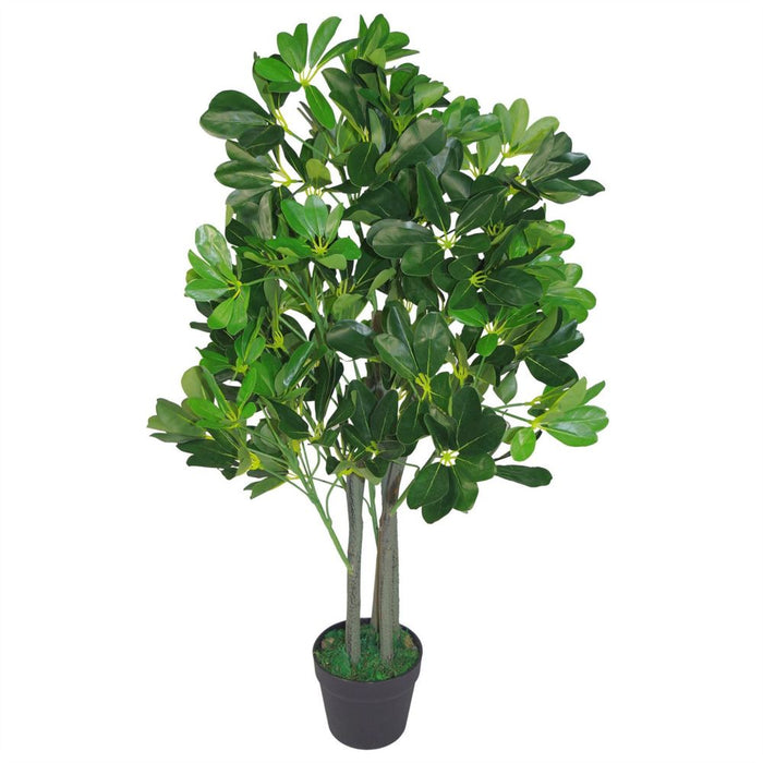 Premium 95cm Dark Green Ficus Tree - High-Quality Artificial Umbrella Plant