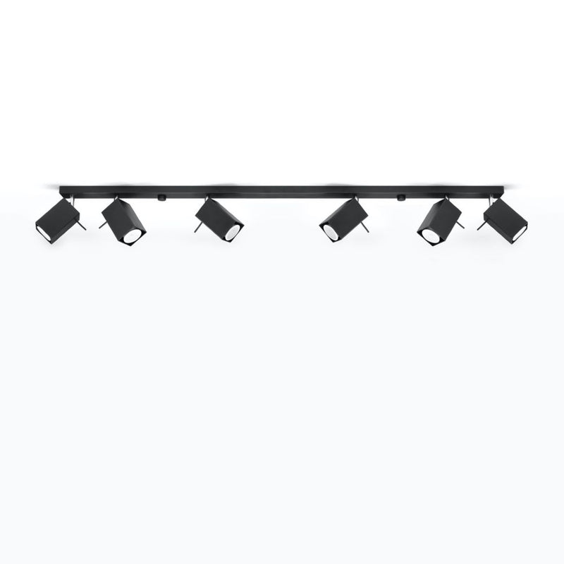 Premium Quality Steel Ceiling Lamp - Modern Design, GU10 Bulb - Industrial Style Décor - Best Value