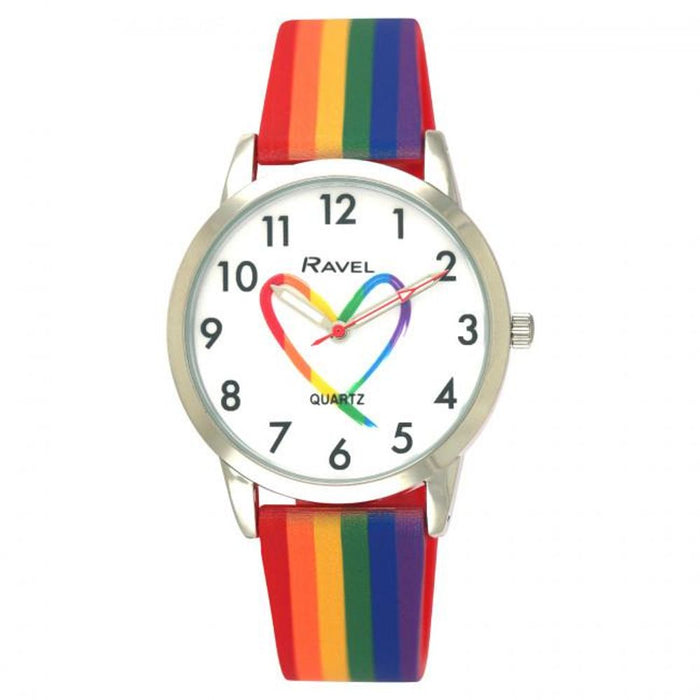 Ravel Girls & Boys Sports Pride Matters Silicone Watch R1812.5M