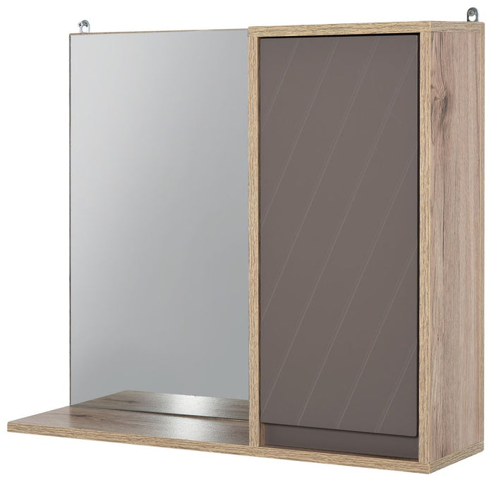 Premium Wall Mount Bathroom Cabinet & Mirror Shelf - Sleek Home Storage Solution - Durable & Stylish Design