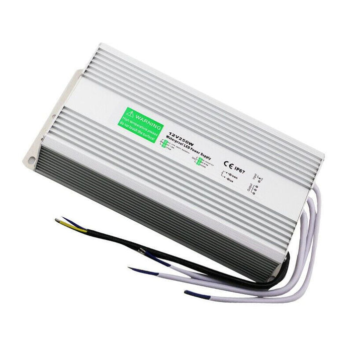 IP67 Waterproof LED Driver Power Supply Transformer AC240V-DC12V Power Converter