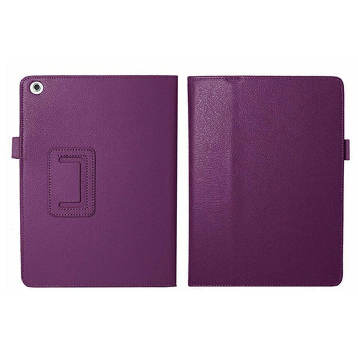 Premium Purple PU Leather Wallet Case for Pad Air - Lightweight & Protective