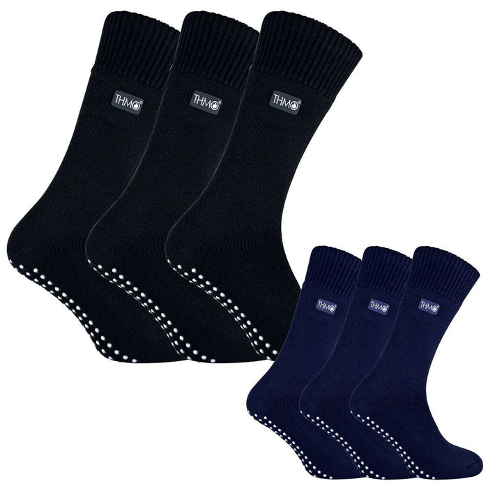 THMO - 3 PAIRS Mens Slipper Socks