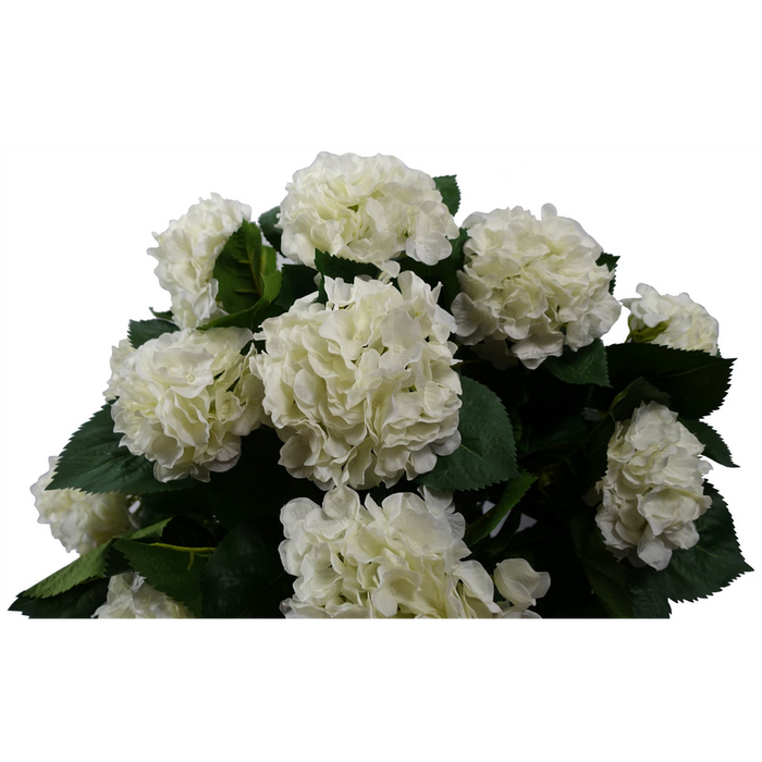 Premium 70cm White Hydrangea Plant - High Quality Silk Flowers - Elegant Design - Perfect for Any Space