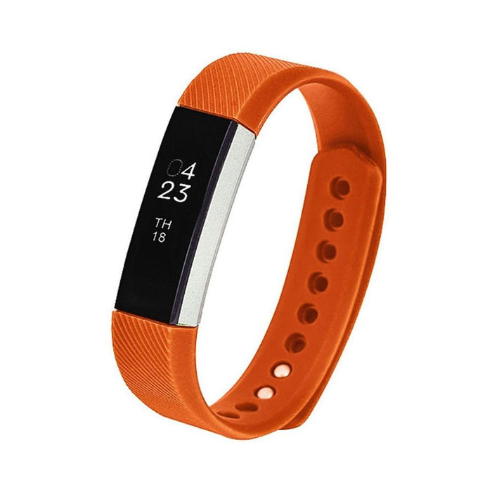 Premium Adjustable Orange Replacement Straps for Fitbit Alta HR Tracker - High Quality and Stylish