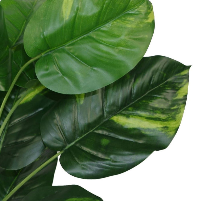 Realistic 60cm Large Artificial Foliage Plant - Premium Quality UK Leaf Design - Pot Incl.