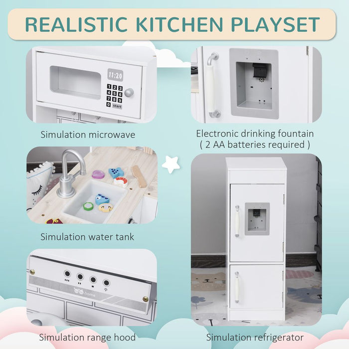 Premium Kids Kitchen Play Set - Realistic, Interactive & Educational Toy - Safe & Durable - Ideal for Ages 3+