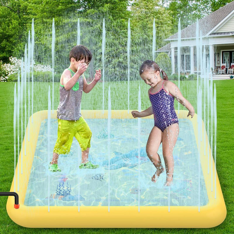 SOKA Yellow Square Sprayer 0000256 - Multipurpose Splash Mat