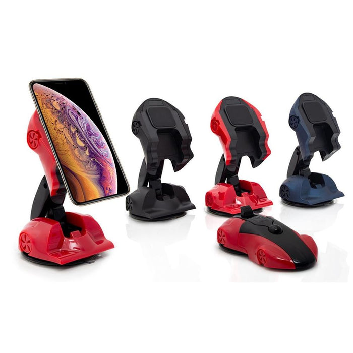 Adjustable Sports Car Phone Bracket - Red