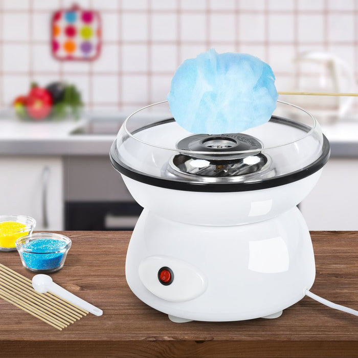 450W Non-Stick Stainless Steel Candyfloss Machine White