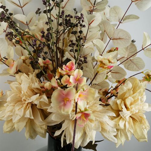 110cm Natural Pink Trailing Cherry Blossom Stem Artificial