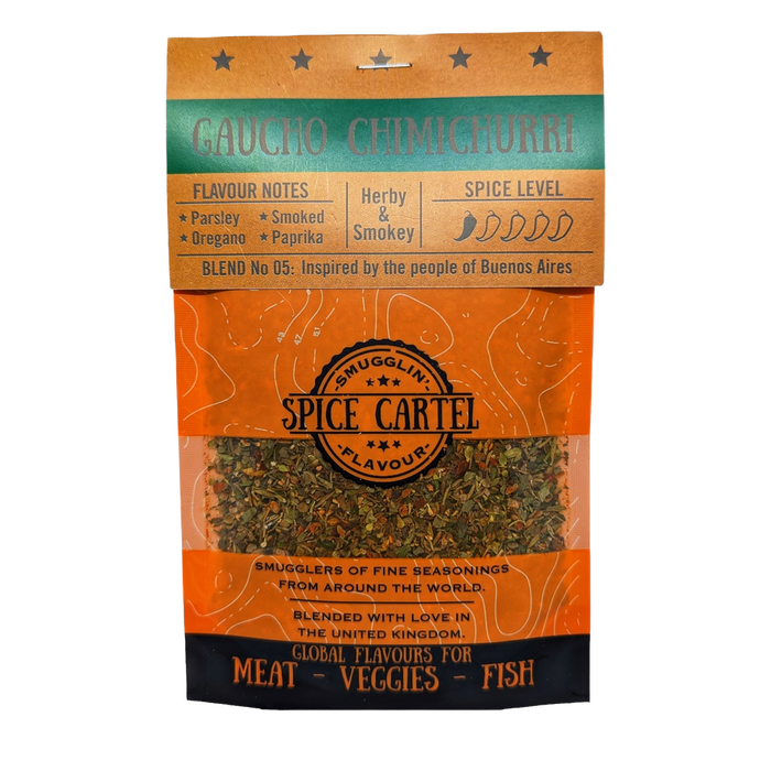 Spice Cartel's Gaucho Chimichurri - Authentic Argentine Flavors - 35g