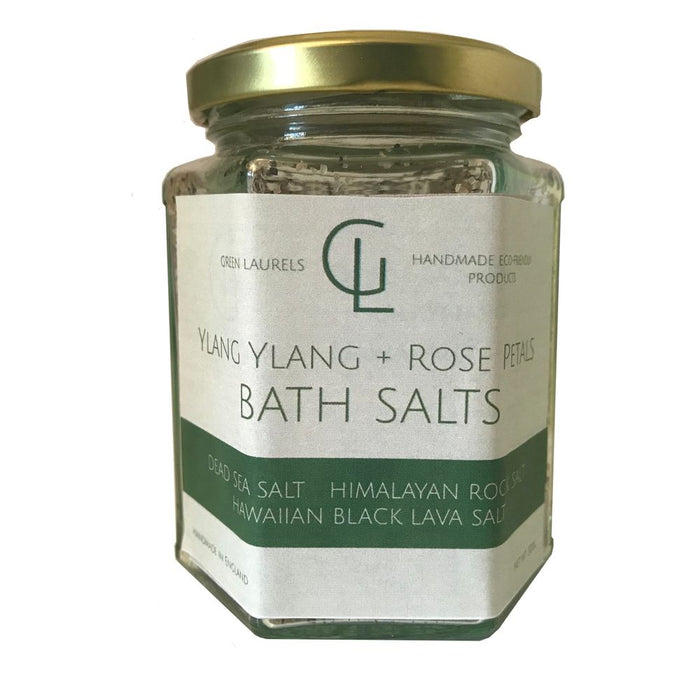 Bath Salts: Relaxing Blend | Ylang Ylang, Rose Petals | Energising Blend | Orange, Lemongrass, Rosemary | Lavender, Lavender Buds | Sweet Orange