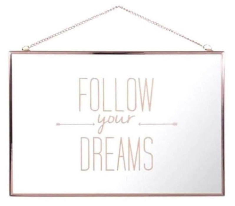 20x30x1cm Decorative Dream Mirror - High Quality, Motivational Wall Décor