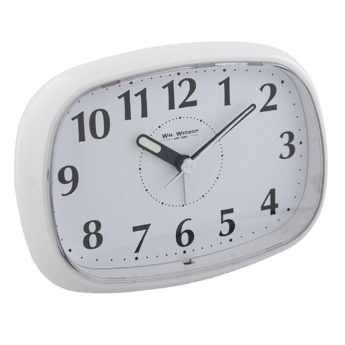 5334 William Widdop® Oval Alarm Clock Available Multiple Colour