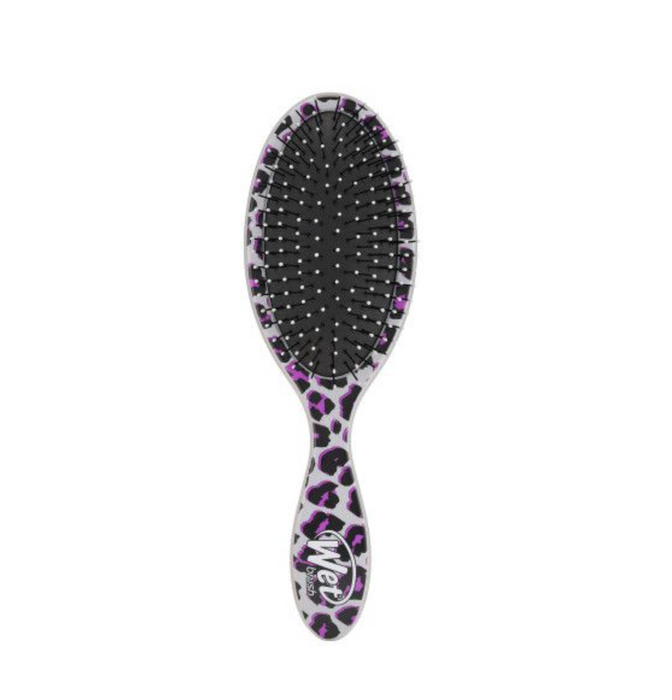 WetBrush Safari Collection Detangler - Pink Leopard Pattern - High Quality & Innovative - Perfect for All Hair Types